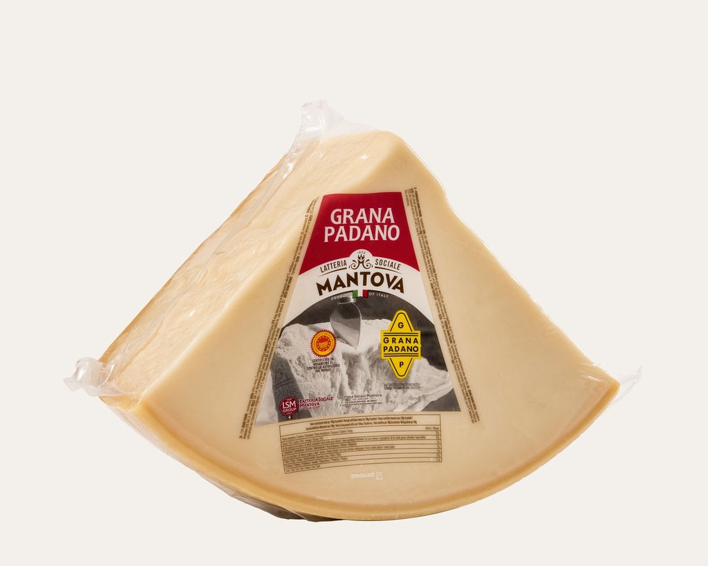 Mantova Grana Padano Cheese |4 Pcs X (+/- 4.3 Kg V.P.)|, KG جبن جرانا